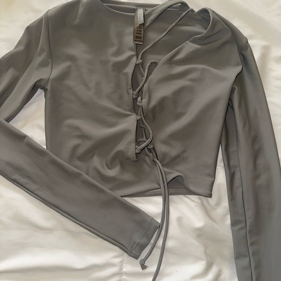 Skims SET Lace up chrome - Picture 5 of 6